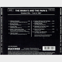 Mama's &amp; The Papa's - Greatest Hits (Live) (1993) (Success)