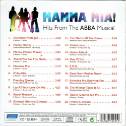 Mamma Mia Hits From ABBA Musical