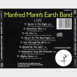 Manfred Mann's Earth Band - Budapest (Live) (1990) (UK)