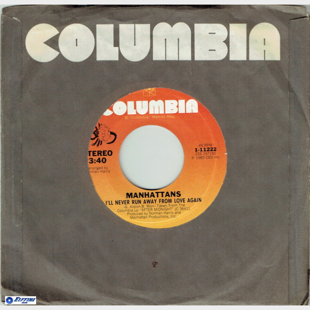 Manhattans - I'll Never Run Away From Love Again (1980)