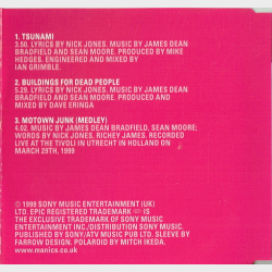 Manic Street Preachers - Tsunami (1999)