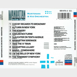 Mantovani &amp; His Orchestra - Manhattan (1987)