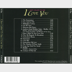 Mantovani Orchestra - I Just Called To Say I Love You (1997)