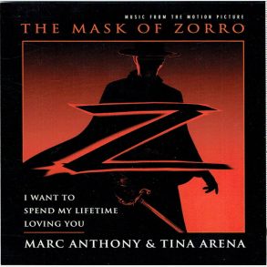 Marc Anthony & Tina Arena - The Mask Of Zorro (1998) (Jewel)