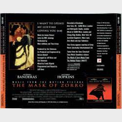 Marc Anthony &amp; Tina Arena - The Mask Of Zorro (1998) (Jewel)