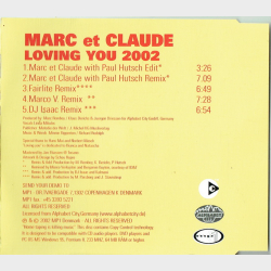 Marc Et Claude - Loving You 2002 (2002)