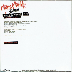 Maria Mathilde Band - Mars &amp; Venus (2008) (Promo)