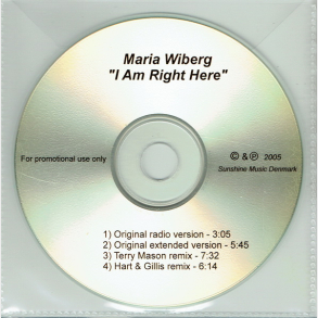 Maria Wiberg - I Am Right Here (2005) (Promo)