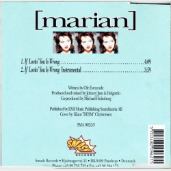 Marian - If Lovin' You Is Wrong