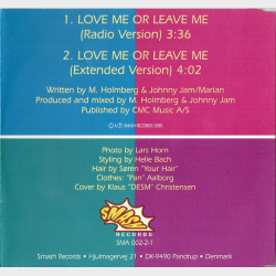 Marian - Love Me Or Leave Me (1995)