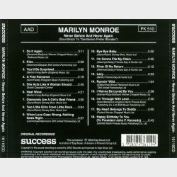Marilyn Monroe - Never Before And Never Again (1993)