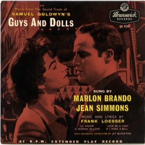Marlon Brando & Jean Simmons - Music From The Soundtrack Of Samuel Goldwyn's Guys & Dolls