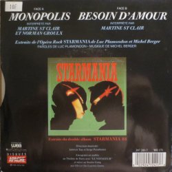 Martine St Clair Et Norman Groulx - Monopolis (1988)