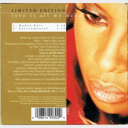 Mary J. Blige - Love Is All We Need (1997)