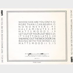 Matt Bianco - Whose Side Are You On (1994)
