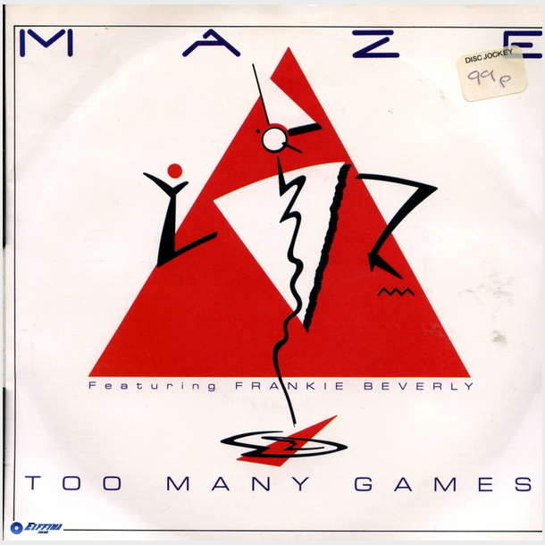 Maze ft Frankie Beverly - Too Many Games (1985)