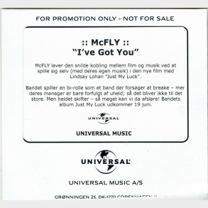 McFly - I've Got You (2005) (Promo)