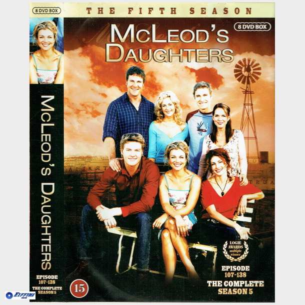 McLeod's Daughters - The 5th Season (2011) (8xDVD Boks)