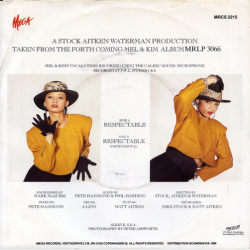 Mel &amp; Kim - Respectable (1987)