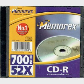 Memorex CD-R 700mb 5 (Slim)
