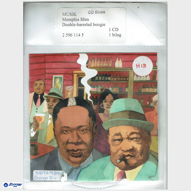 Memphis Slim &amp; Roosevelt Sykes - Double-Barreled Boogie (Bib CD)