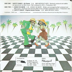 Men Without Hats - The Safety Dance UK Remix (1998)