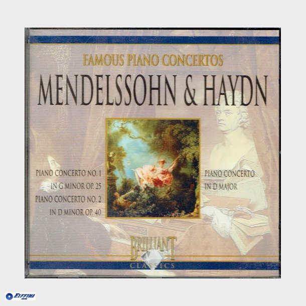 Famous Piano Concertos - Mendelssohn Piano Concerto No 1 In G Minor Op 25 (1997) (0037) (Fatcase)