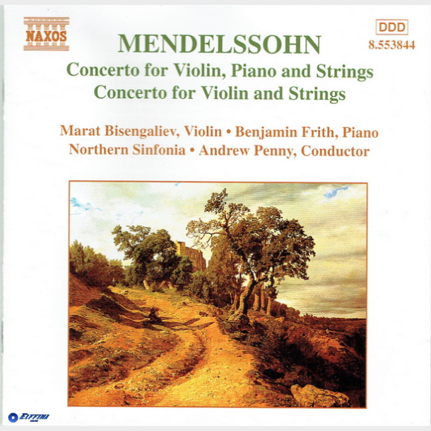 Mendelssohn - Violin-Piano Concerto (1998) (Naxos)