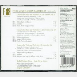 Sony Classical (SBK 46542) - Mendelssohn Piano Concertos No 1&2 (1991)