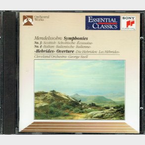 Sony Classical (SBK 46536) - Mendelssohn Symphonies No 3&4 (1991)