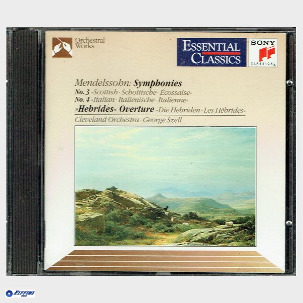 Sony Classical (SBK 46536) - Mendelssohn Symphonies No 3&4 (1991)