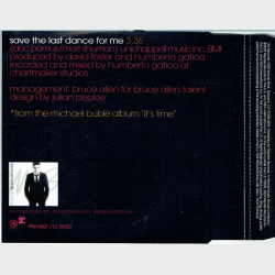 Michael Buble - Save The Last Dance For Me (2005) (Promo)