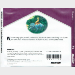 Microsoft Dinosaurs 2 (1994) (Jewel)
