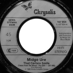 Midge Ure - That Certain Smile (1985)