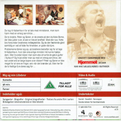 Mig Og Min Lillebror (1967) (Hjemmet)