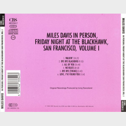 Miles Davis - In Person Friday Night At The Blackhawk San Francisco Volume 1 (1988)