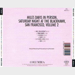 Miles Davis - In Person, Saturday Night At The Blackhawk, San Francisco, Volume 2 (1989)