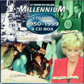 Millennium 170 Hits 1950-1999 (1999) (9xCD Box)