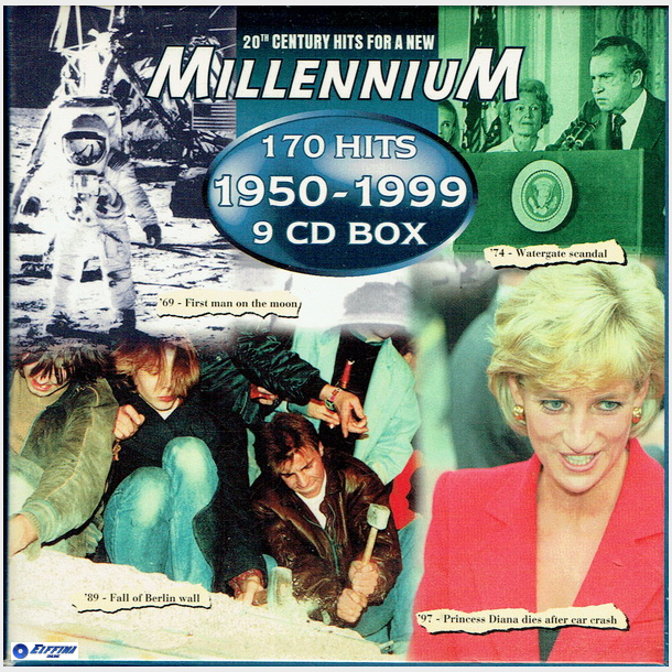 Millennium 170 Hits 1950-1999 (1999) (9xCD Box)