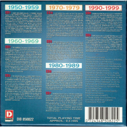 Millennium 170 Hits 1950-1999 (1999) (9xCD Box)