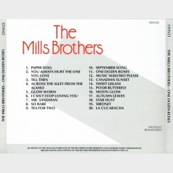 Mills Brothers, The - One Dozen Roses (1989)