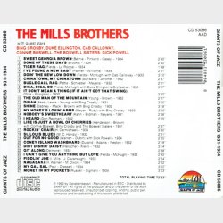 Mills Brothers, The - 1931-1934 (1992)