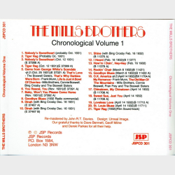 Mills Brothers - Chronological Volume 1 (1988)