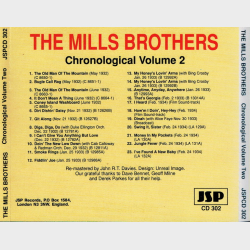 Mills Brothers - Chronological Volume 2 (1988)