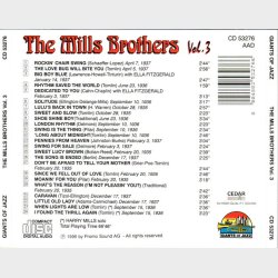 Mills Brothers, The - The Mills Brothers Vol. 3 1935-1937 (1996)