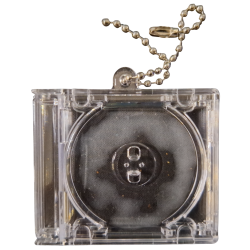 Mini CD Case N�glering m. K�de