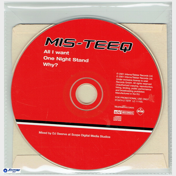 Mis-Teeq - All I Want (2001) (Promo)
