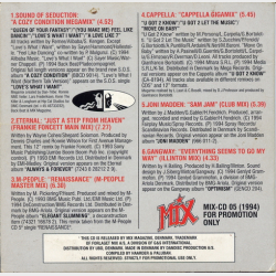 Mix CD 05 (1994) (Sound Of Seduction)