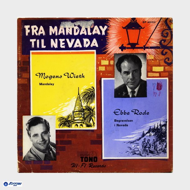 Mogens Wieth &amp; Ebbe Rode - Fra Mandalay Til Nevada (1958)