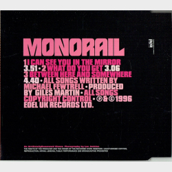 Monorail - I Can See You In The Mirror (1996)